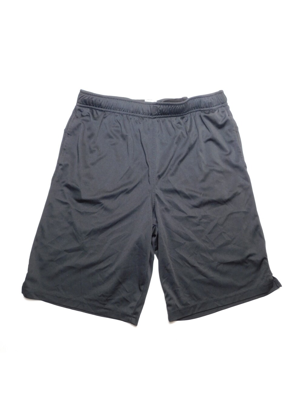 Athletic Works Boys Shorts Size XXL 18 Black Mesh Polyester Knit Basketball Acti